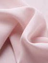 Pink Marble Print Pleated Midi Skirt