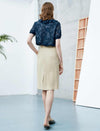 Lace Ruffle V-Neck Shirt