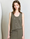 U-Neck Sleeveless Tank Top