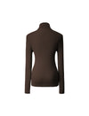 Wool Blend Turtleneck Top