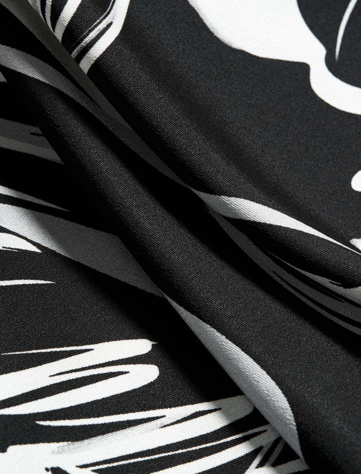 Abstract Print Midi Skirt