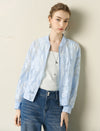 Sheer Floral Lace Zip-Up Sun Jacket