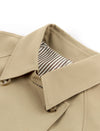 Double-Breasted Relaxed Fit Trench Coat