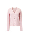 Ribbed Knit V-Neck Cardigan
