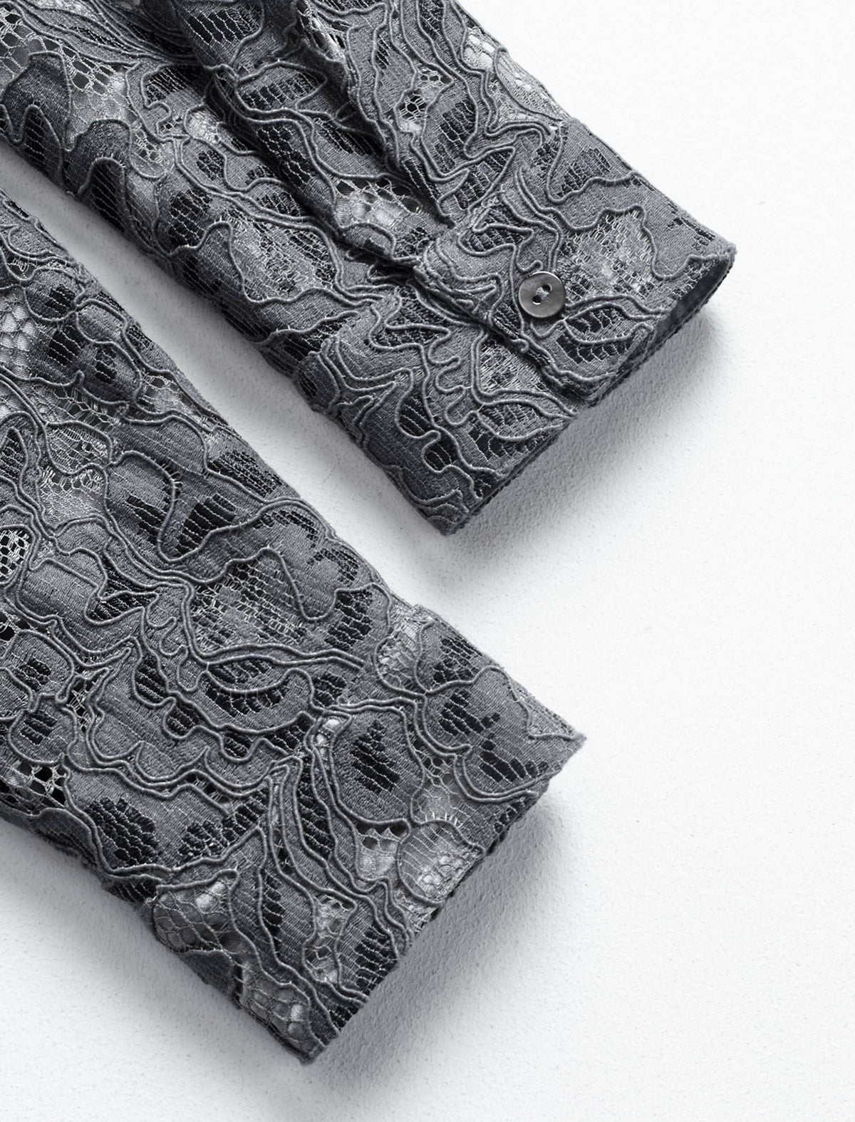 Lace Beaded Neckline Midi Dress