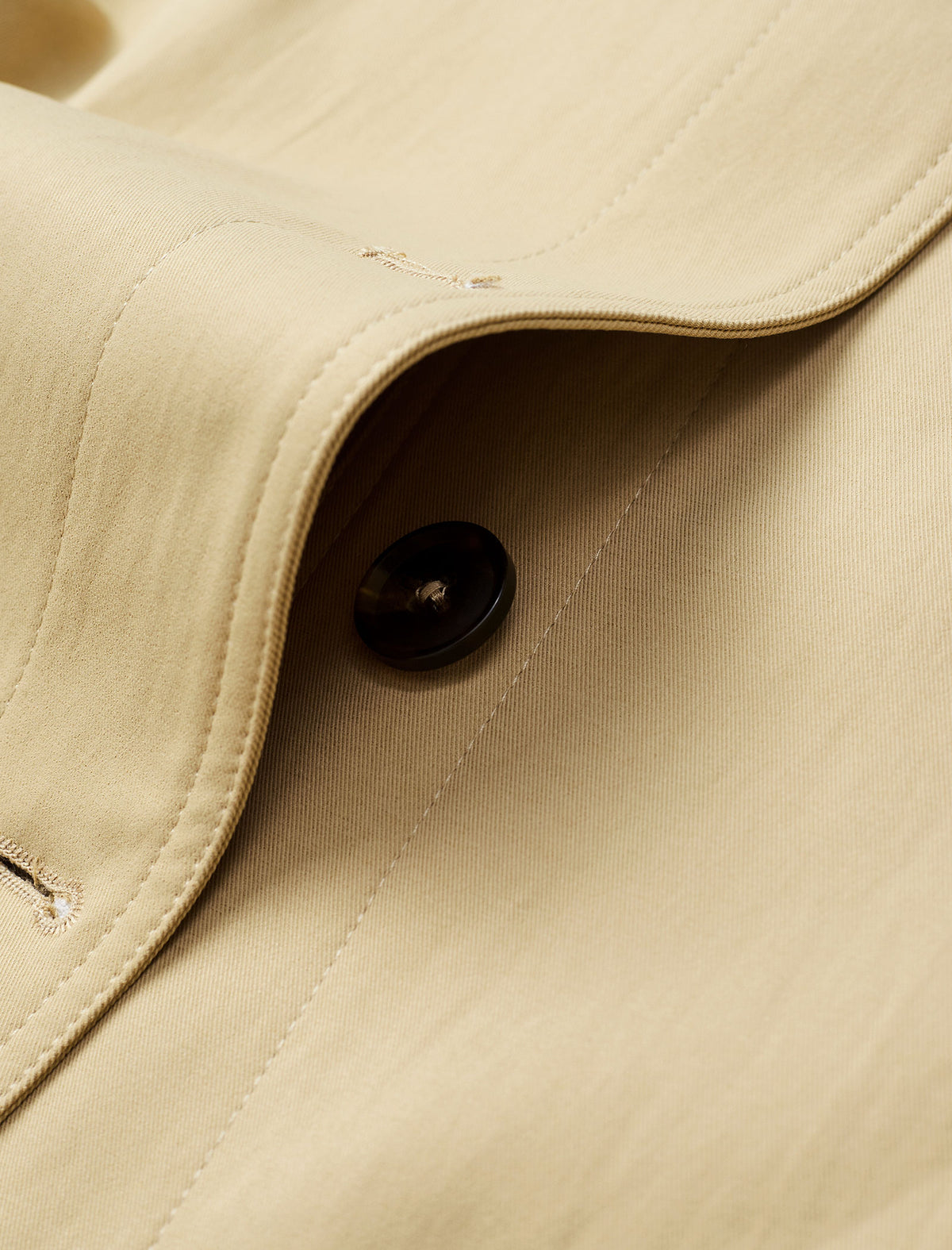 Vintage Loose Mid-Length Trench Coat