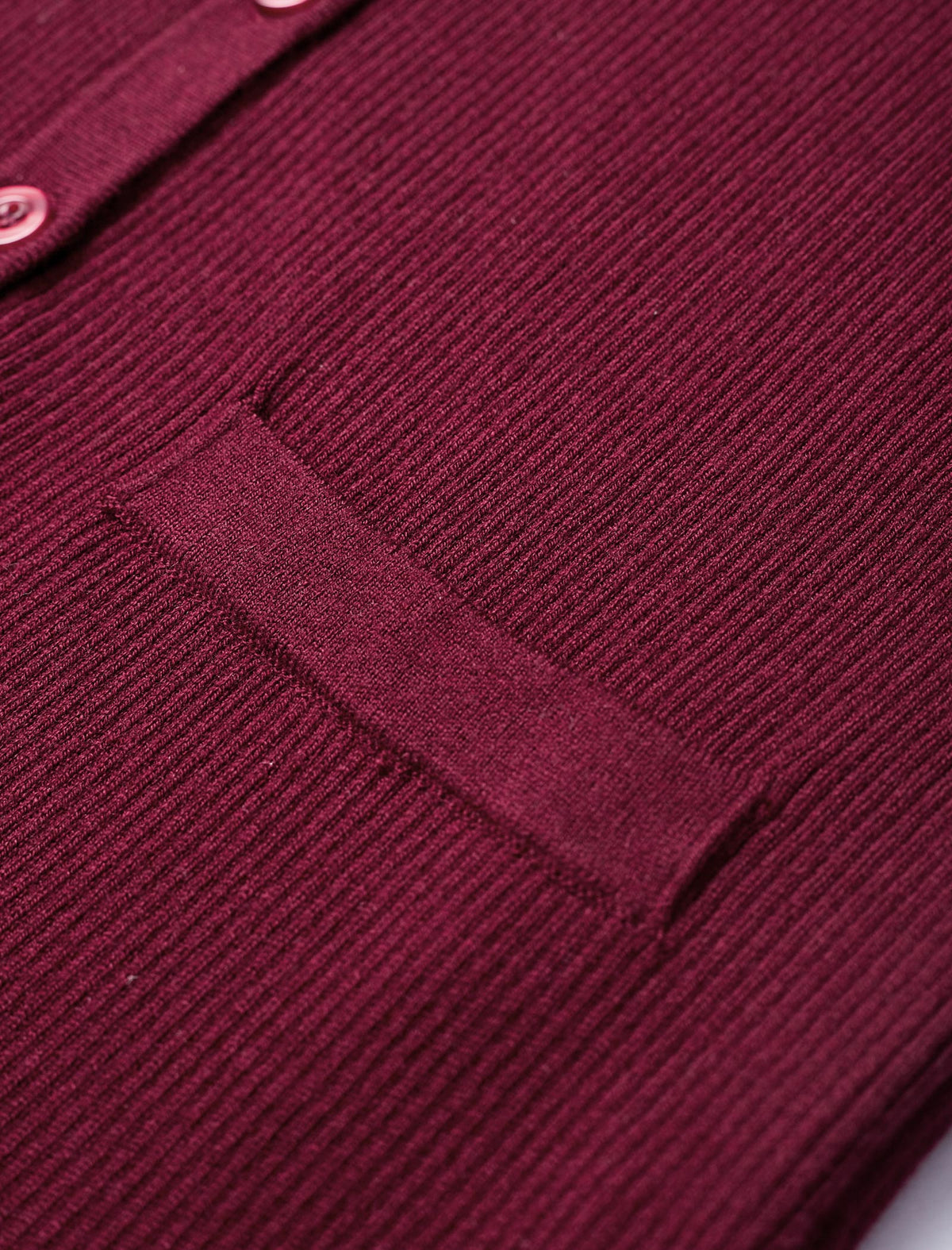 V-Neck Slim Fit Buttoned Knit Tank Top