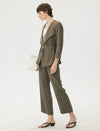 Wide Leg Straight Pants