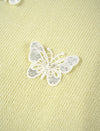 3D Butterfly Embroidered Knit Top