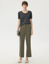 Wide Leg Straight Pants