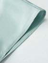 Mint Green V-Neck Cap Sleeve Blouse