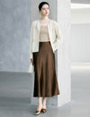 Wool Blend Beaded Firework Embroidery Long Sleeve Cardigan