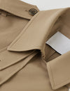 Classic Double-Breasted Trench Coat
