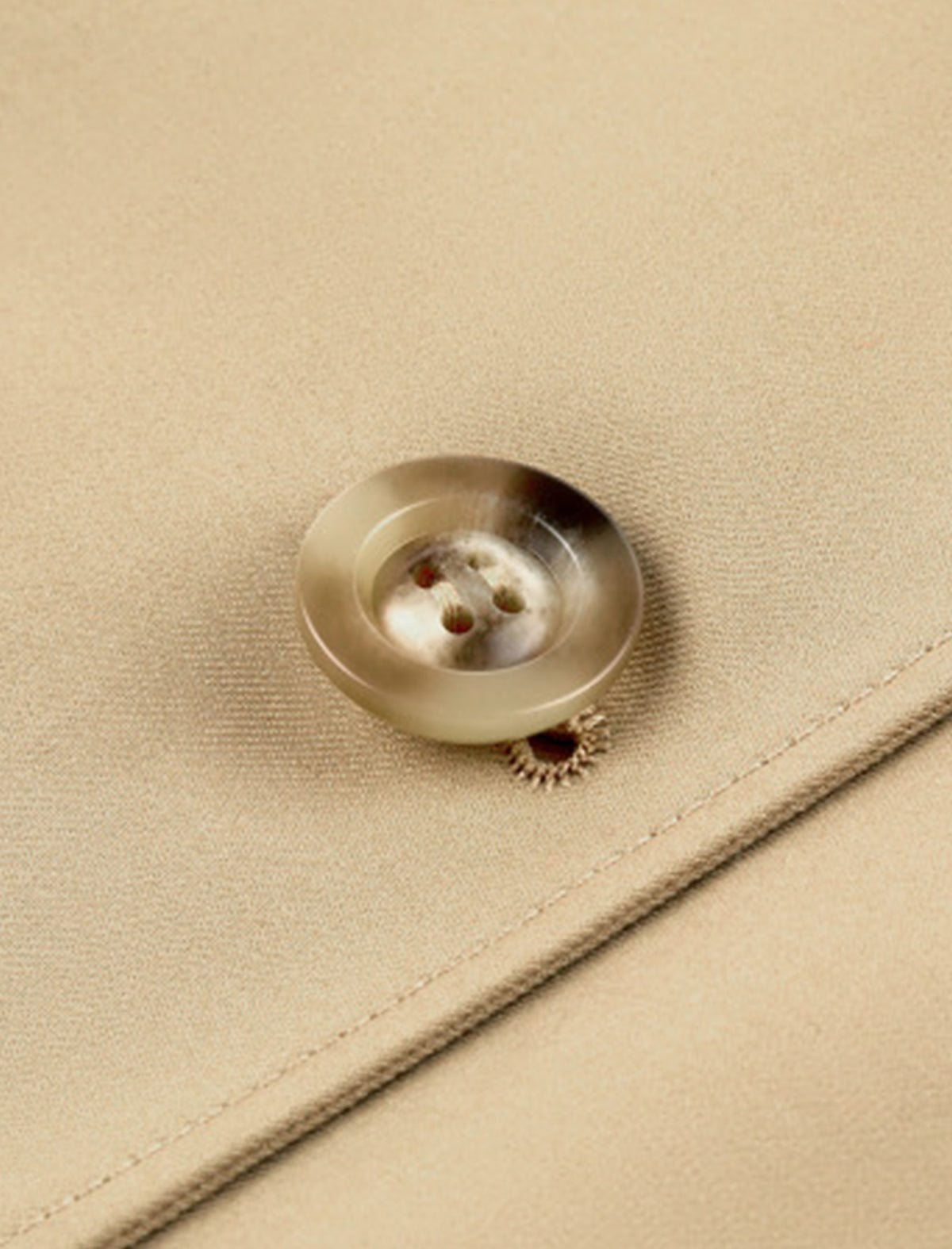 Double-Breasted Relaxed Fit Trench Coat