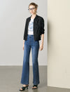 Sheer Floral Lace Zip-Up Sun Jacket