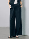 Dark Denim Wide Leg Pants