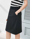 Elegant Workwear A-Line Skirt