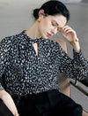 Vintage Polka Dot Long Sleeve Shirt