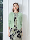 Ribbed Knit V-Neck Cardigan