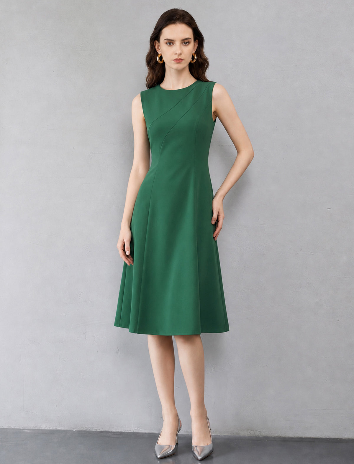 Sleek Mermaid Hem Evening Gown