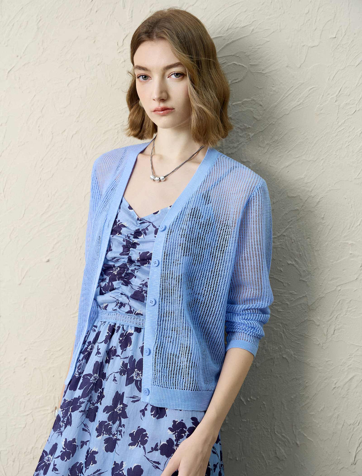 Tencel Linen Blend Lightweight Cardigan