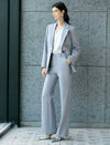 High-Rise Wide Flare Dress Pants