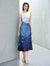 Ocean Breeze Sleeveless Midi Dress