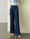 Drawstring Wide-Leg Pants