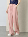 Drawstring Wide‑Leg Casual Pants