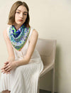 Paisley Verse 100% Mulberry Silk Square Scarf
