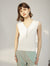 V-Neck Silver Tassel Tank Top