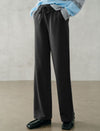 High Waist Drawstring Wide Leg Pants