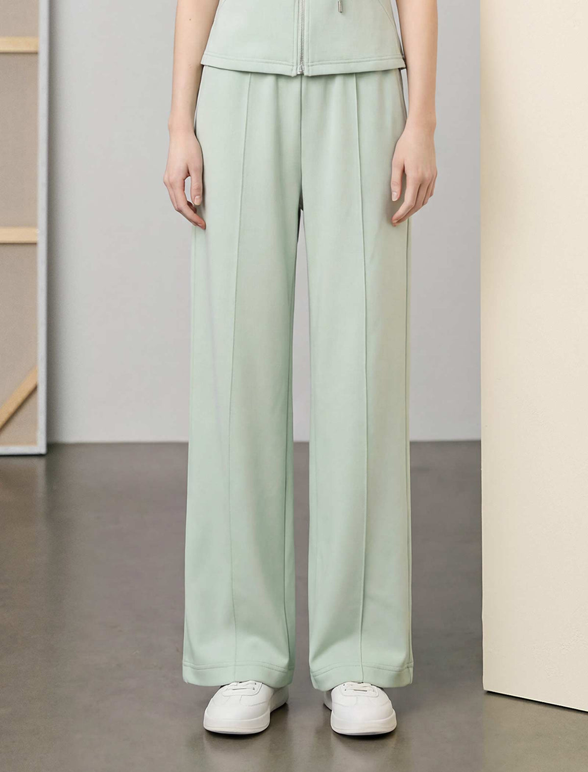 Minimalist Wide‑Leg Casual Pants
