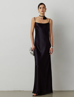 Timeless Acetate Slip Maxi Dress