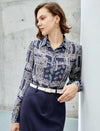 Vintage Long Sleeve Printed Shirt