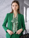 Single-Breasted Tailored Blazer