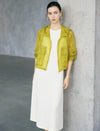 Sheer Cropped Hooded Sun Protection Jacket