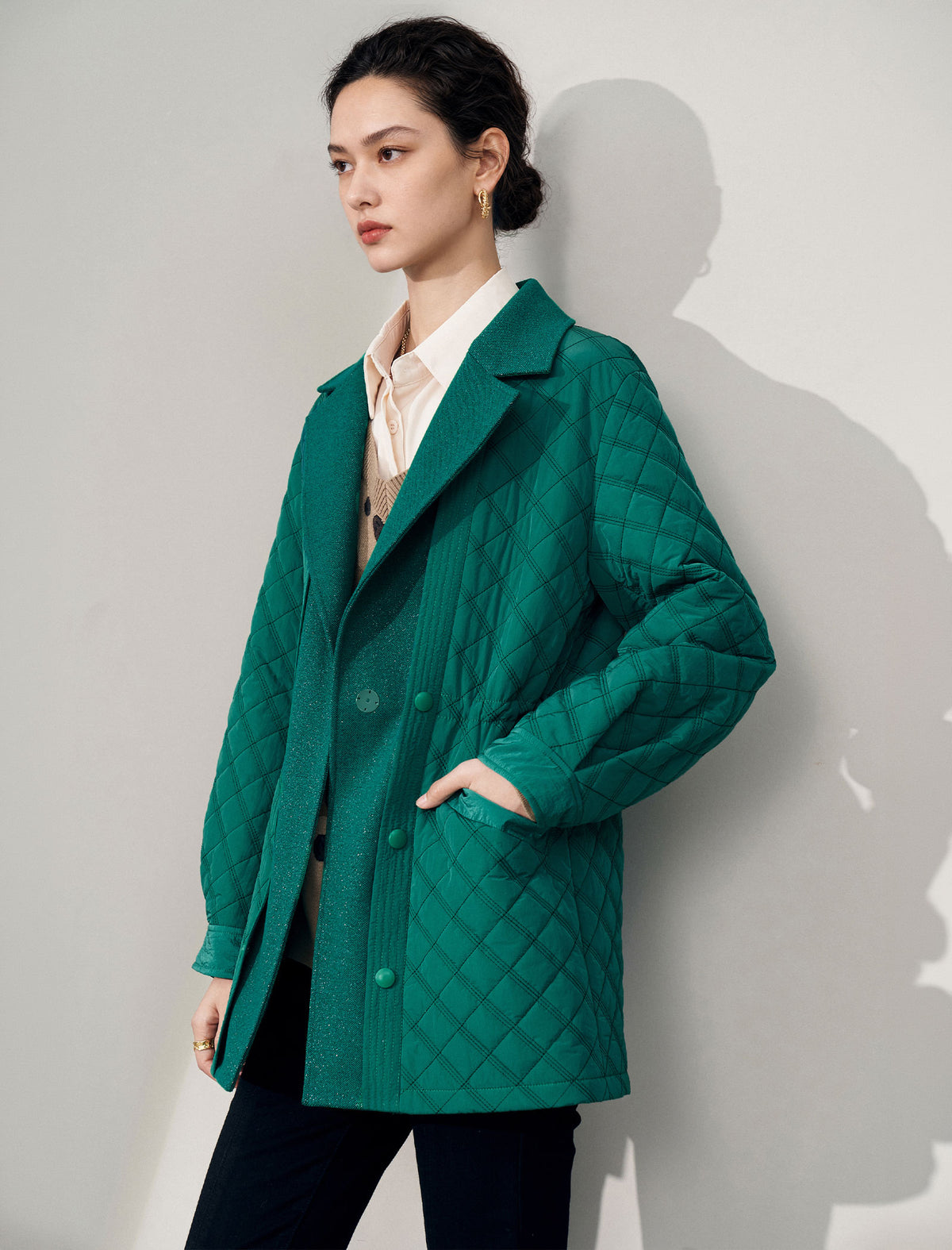 Classic Quilted Padded Coat