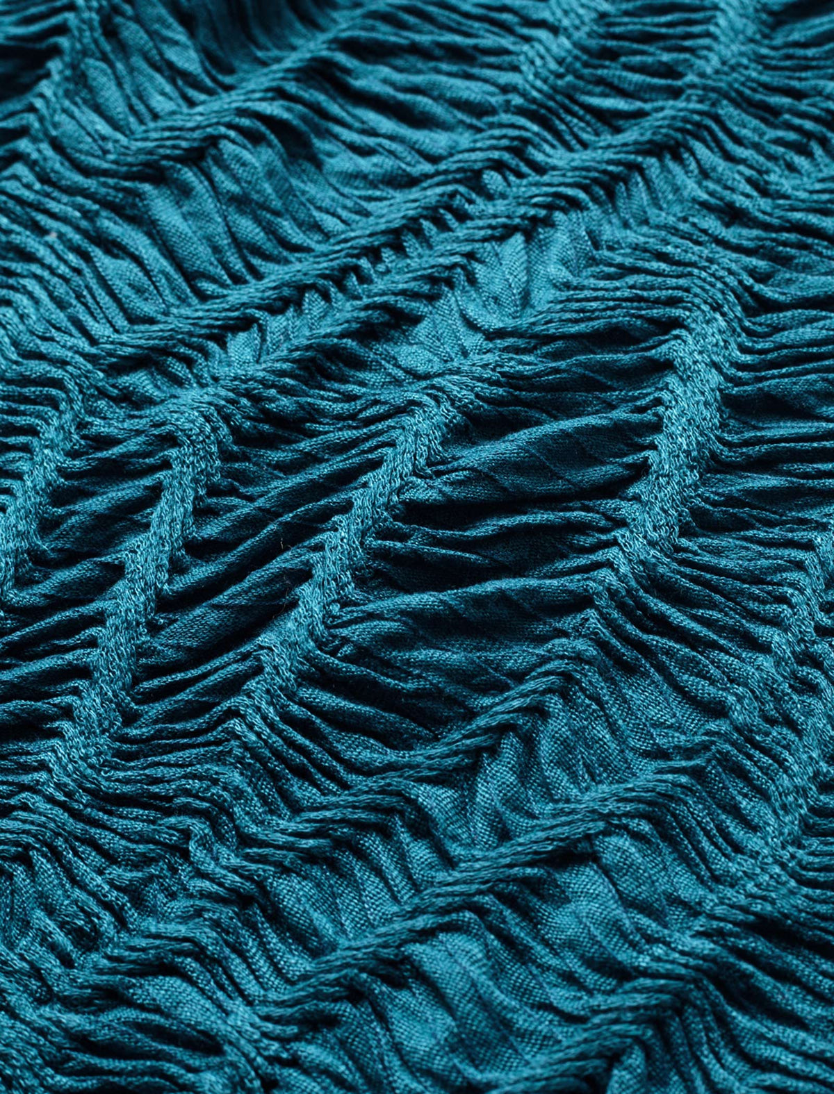 Textured Mock Neck Top