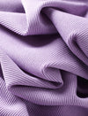 V-Neck Ruched Waist Long Sleeve Top