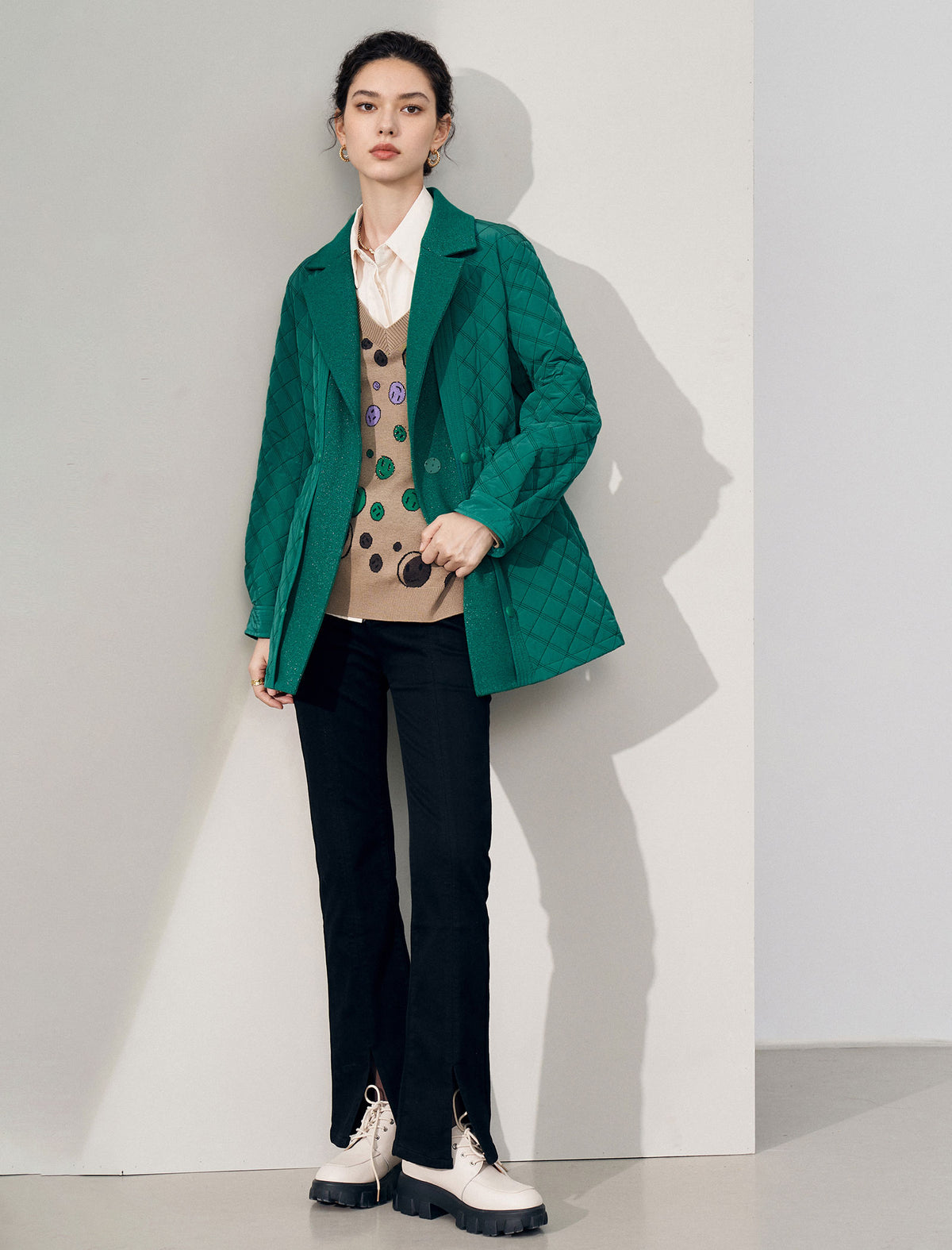 Classic Quilted Padded Coat