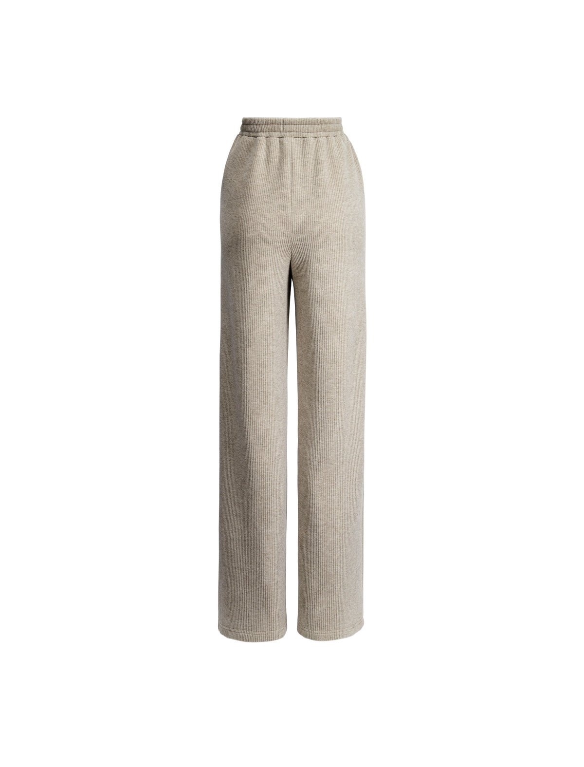 Classic Knit Wide-Leg Pants
