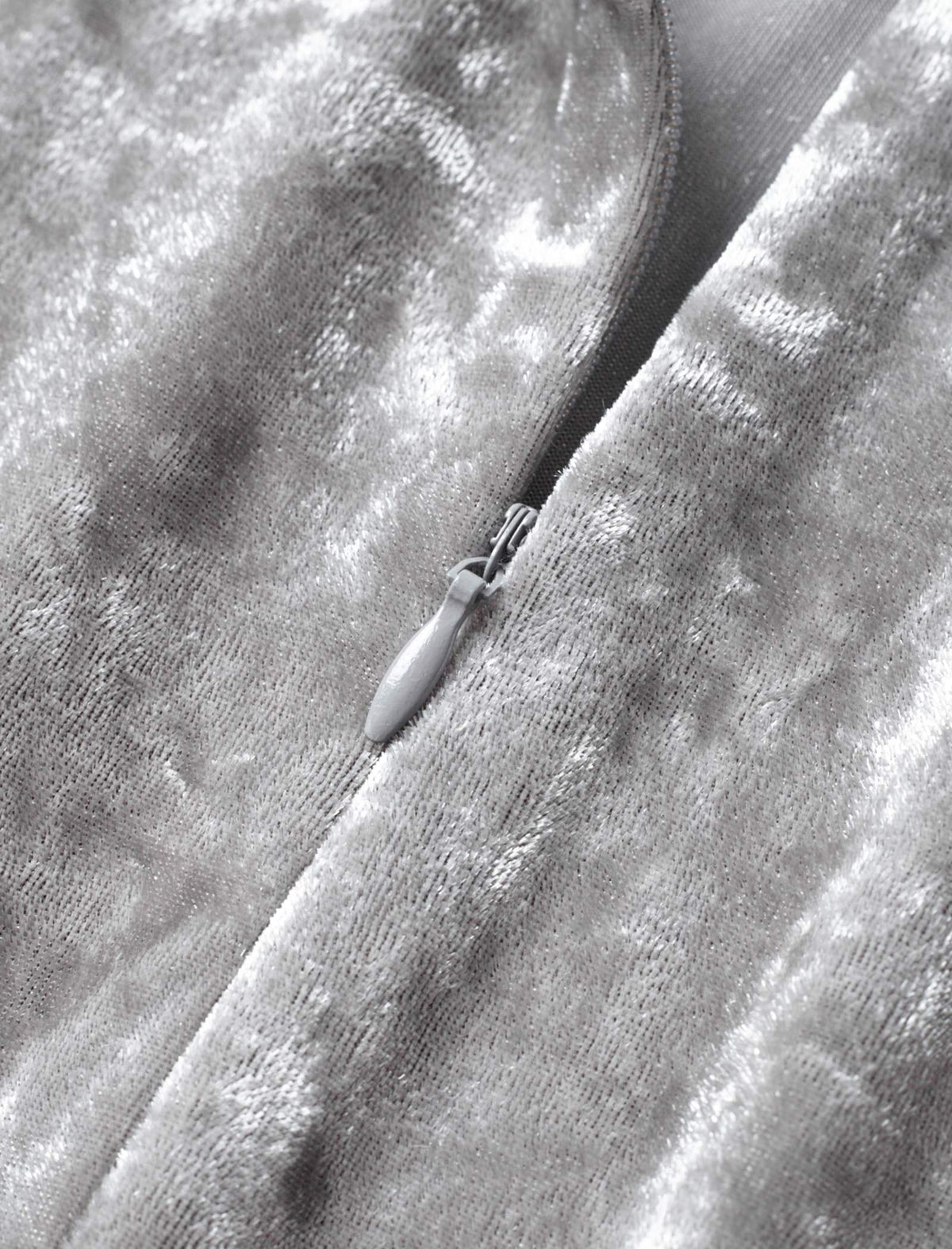 Velvet Mermaid Midi Skirt