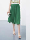 Minimal Pleated A-Line Skirt