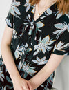 Floral Silk Dress