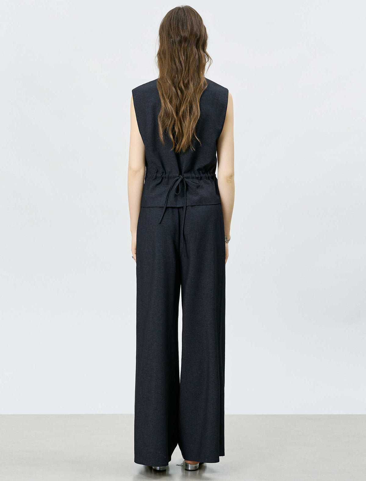 V‑Neck Sleeveless Waistcoat Vest