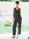 Wide Leg Straight Pants