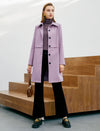 Collared Relaxed Straight-Fit Trench Coat