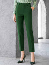 High-Waisted Tailored Tapered Pants