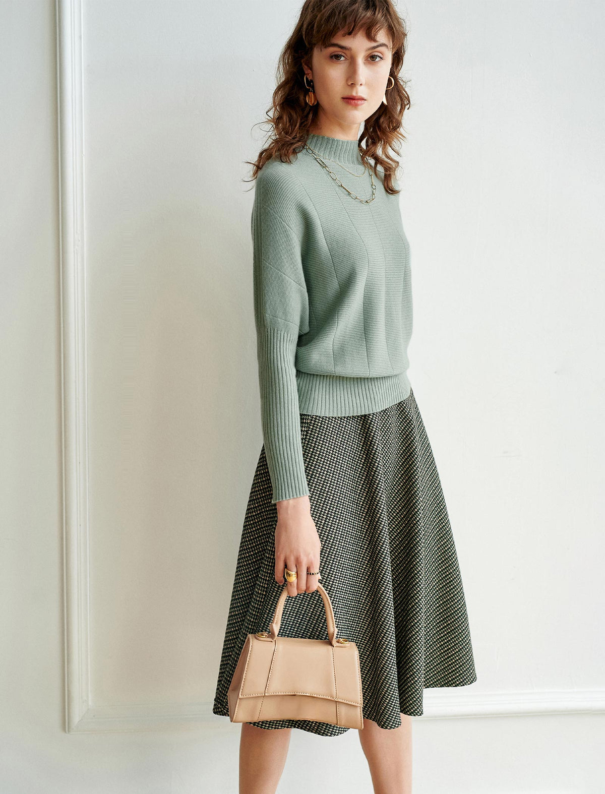 Classic Relaxed A-Line Skirt